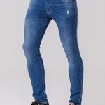 Calça Jeans Super Skinny Masculina Rock e Soda