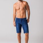 Bermuda Skinny Básica Masculina Rock e Soda