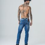 Calça Masculina Jeans Super Skinny Rock e Soda