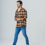 Camisa Masculina Xadrez Rock e Soda