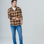 Camisa Masculina Xadrez Rock e Soda