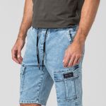 Bermuda Jeans Cargo Rock e Soda