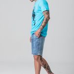 Camiseta Masculina Estampa Rock e Soda
