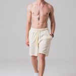 Shorts Com Lavação Bossa Rock e Soda
