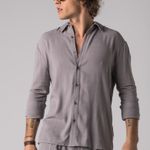 Camisa M/L Linho Bossa Rock e Soda 
