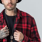 Camisa Xadrez Rock e Soda 