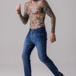 Calça Skinny Jeans Urban Rock e Soda 