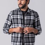 Camisa Xadrez Rock e Soda 