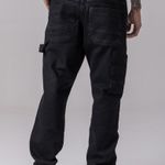 Calça Reta Loose Jeans Rock e Soda 