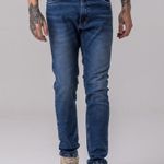 Calça Skinny Jeans Urban Rock e Soda 