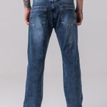 Calça Reta Jeans Street Rock e Soda 
