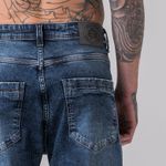 Calça Reta Jeans Street Rock e Soda 
