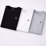 Kit  3 Camisetas  Masculina Rock e Soda