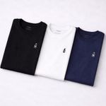 Kit  3 Camisetas  Masculina Rock e Soda
