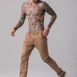 Calça Sarja Masculina Chino Rock e Soda