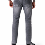 Calça Reta Loose Jeans Rock 