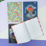 Caderno 1/4 D+ Colorido Brochura Costurado Capa Dura 14 x 20 cm 96 Folhas - Tilibra