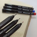 Caneta Hidrográfica Média Supersoft Pen 1.0 mm com 3 Cores - Faber-Castell