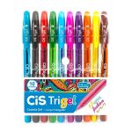 Caneta Trigel Fashion 10 Cores -Cis