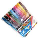 Caneta Trigel Fashion 10 Cores -Cis