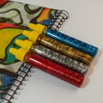 Cola Glitter 15g 4 Cores - Acrilex