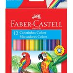 Caneta Hidrográfica Lavável 12 Cores - Faber-Castell