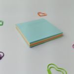 Bloco Adesivo de 4 Cores 76 mm x 76 mm 100 Folhas - Rio Tijucas