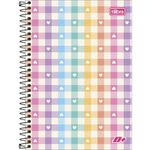 Caderno 1/4 D+ Colorido Espiral Capa Dura 14 x 20 cm 96 Folhas - Tilibra