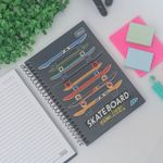 Caderno 1/4 D+ Colorido Espiral Capa Dura 14 x 20 cm 96 Folhas - Tilibra