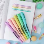 Caneta Marca Texto Tom Pastel Unidade - Masterprint