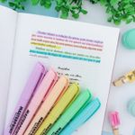 Caneta Marca Texto Tom Pastel Unidade - Masterprint