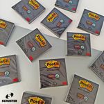 Bloco Adesivo Post-It Preto 3M