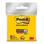 Bloco Adesivo Post-It com 76mm x 76 mm 45 Folhas 3M