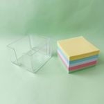 Bloco de Anotações 7,6 x 7,6 cm 500 Folhas Coloridas Gramatura 70 g/m² - Interponte