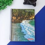 Caderno Universitário Paisagem 1 Matéria 80 Folhas - PanAmericano