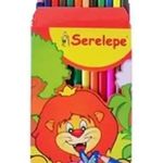 Lápis de Cor Redondo 12 Cores - Ecole