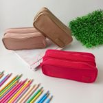 Estojo Duplo Colorido 23 cm x 11 cm - Tilibra
