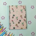 Caderno 1/4 Espiral Capa Dura Love 14 x 20 cm 160 Folhas - São Domingos