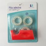 Fita Adesiva 14 mm x 1,8 m Com Suporte - Novo Século