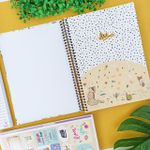 Caderno Espiral Capa Dura Universitário 10 Matérias Love 20 x 27,5 cm 160 Folhas - São Domingos