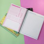 Caderno Universitário 12 Matérias Love 20 x 27,5 cm 192 Folhas - São Domingos