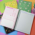 Caderno Universitário 20 Matérias Love - São Domingos
