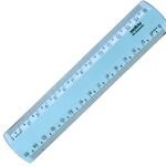 Régua 15 cm New Line (Azul, Cristal, Holográfica e Rosa) - Waleu