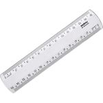 Régua 15 cm New Line (Azul, Cristal, Holográfica e Rosa) - Waleu