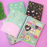 Caderno Universitário 15 Matérias Love - São Domingos