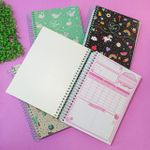 Caderno Universitário 15 Matérias Love - São Domingos