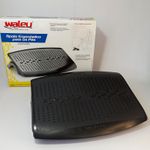 Apoio de Pés Ergonômico Preto - Waleu
