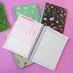 Caderno Universitário 15 Matérias Love - São Domingos