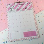 Calendário Prancheta Permanente Minnie 12 Folhas - Dac