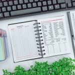 Agenda Permanente Executiva Colorida 10 x 14 cm 160 Folhas - Interponte